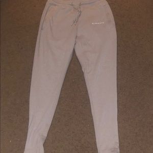 Alphalete regular tan cotton joggers